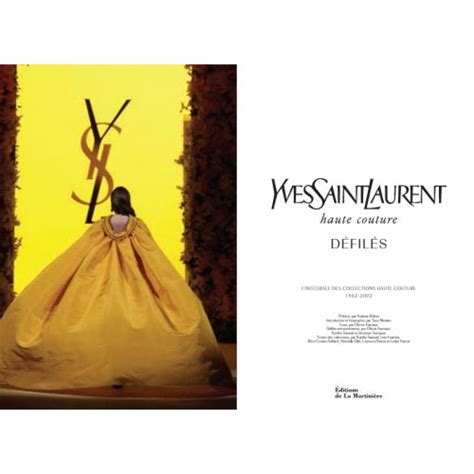 livre defile ysl